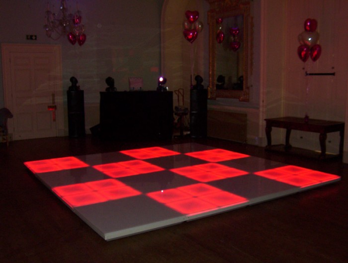 Small Light Up LED Dance Floor