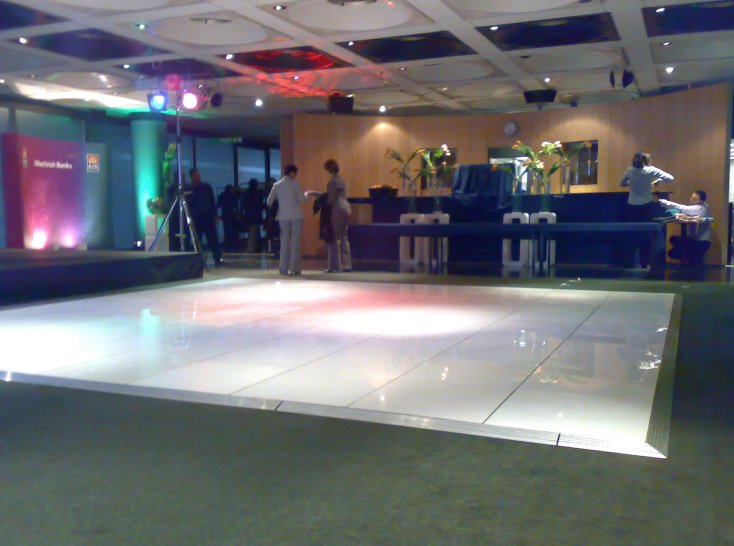 Company Event LED Dance Floor Hire
