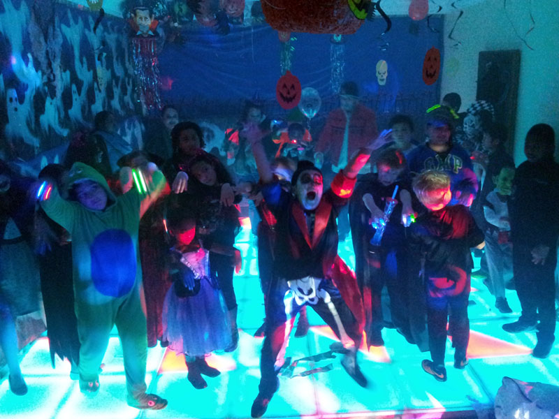 Halloween LED Dance Floor Party