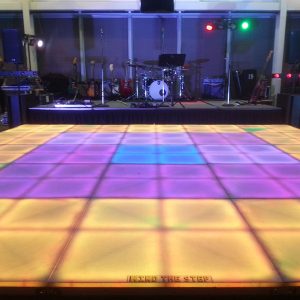 Live Band LED Dance Floor Hire