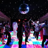 Sparkling-Glitter-Ball-Party-Hire