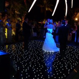 Starlit Dance Floor hire for Weddings