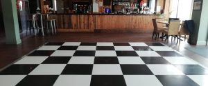 Black and White Dance Floor